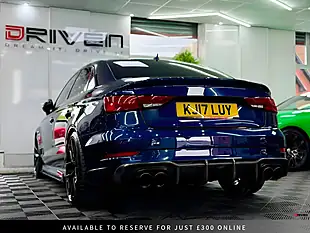 Used 2017 Audi S3 Blue - Interior and Exterior details 2