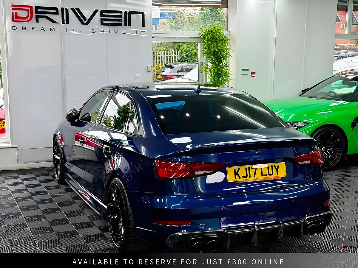 Used 2017 Audi S3 Blue - Interior and Exterior details 8