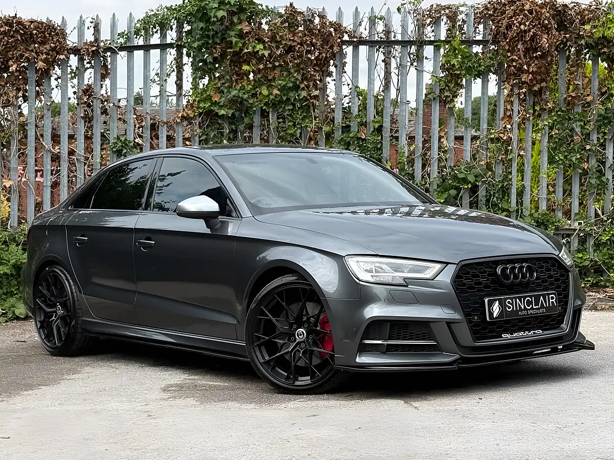 Used 2017 Audi S3 Grey - Front View