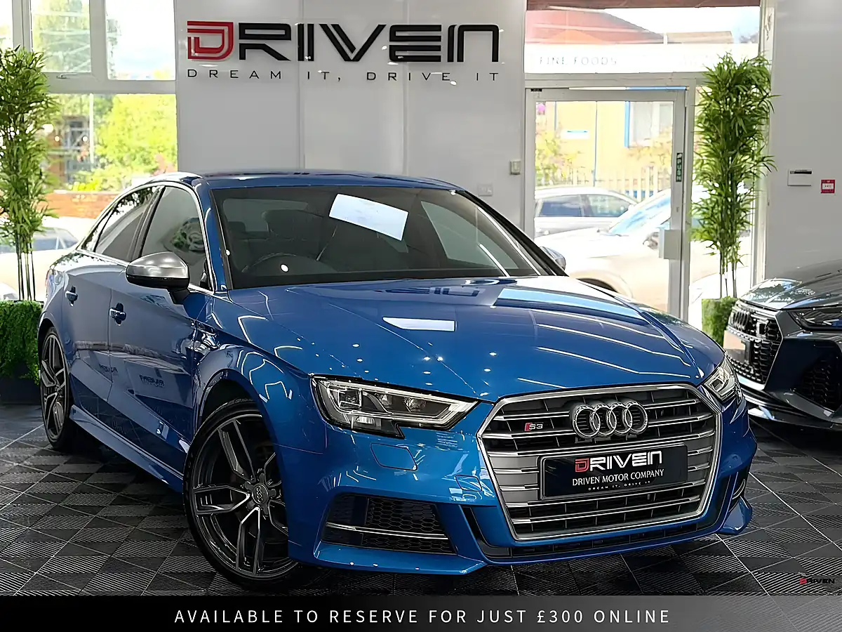 Used 2017 Audi S3 S Blue - Front View