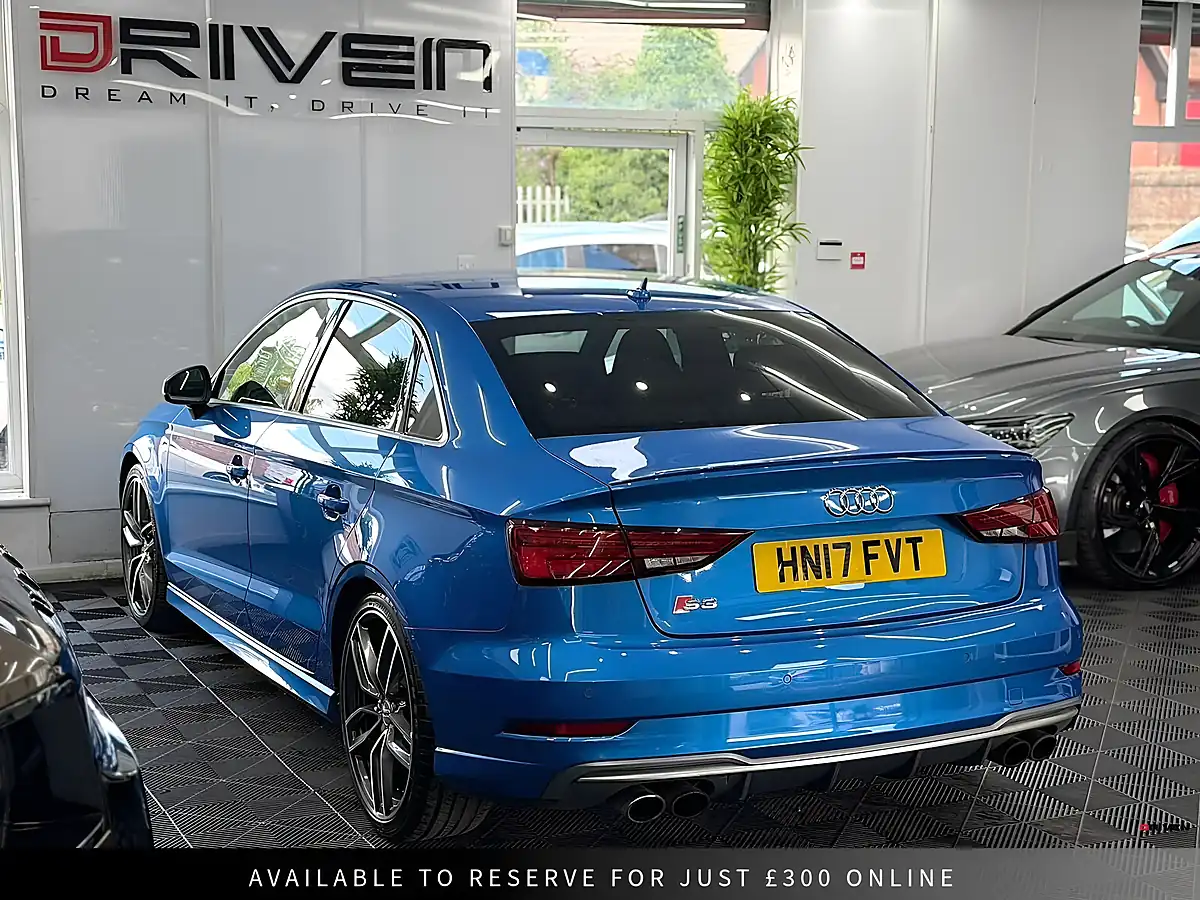 Used 2017 Audi S3 S Blue - Interior and Exterior details 2