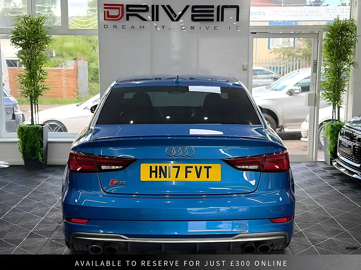 Used 2017 Audi S3 S Blue - Interior and Exterior details 8