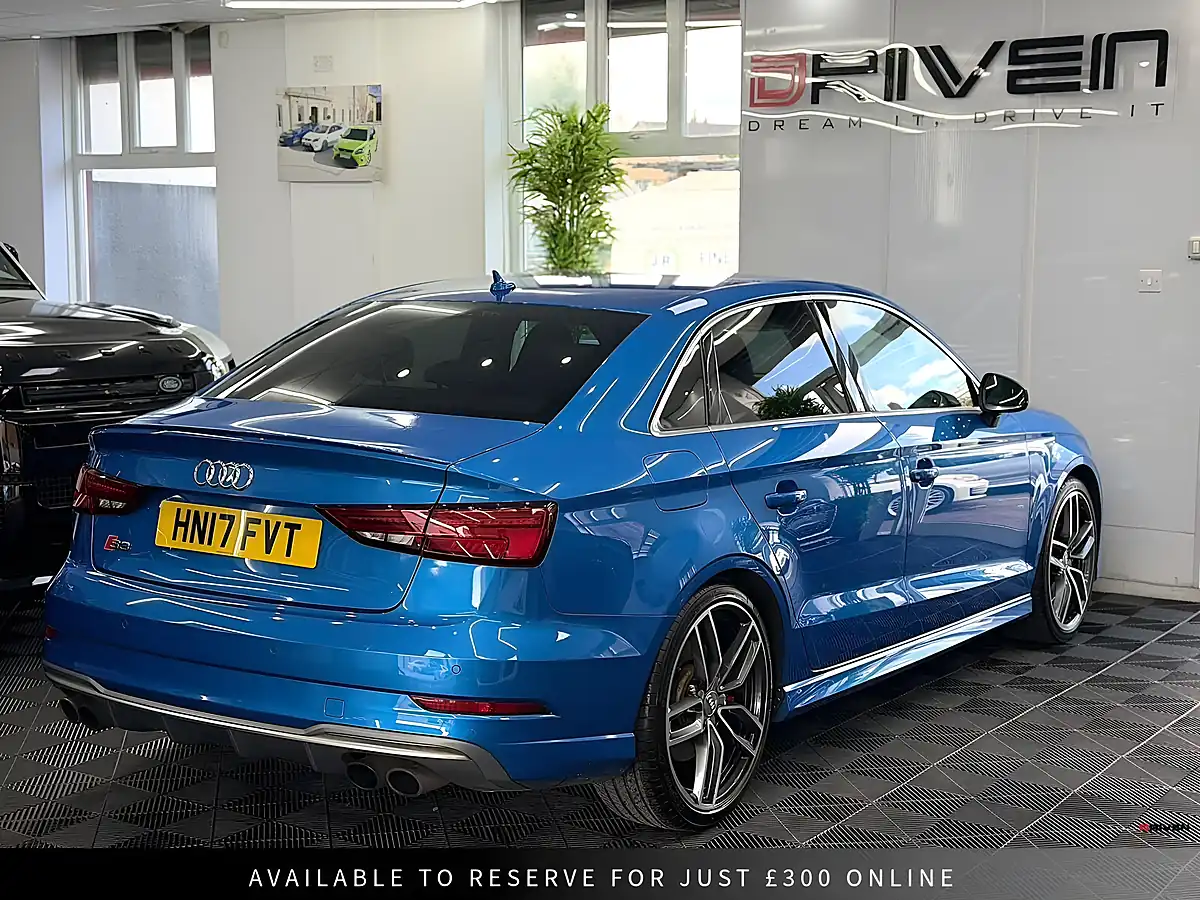 Used 2017 Audi S3 S Blue - Interior and Exterior details 9