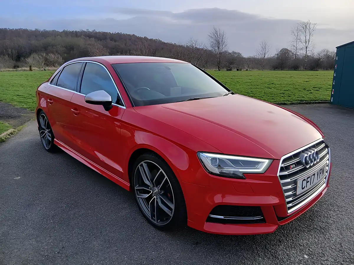 Used 2017 Audi S3 S Red - Front View
