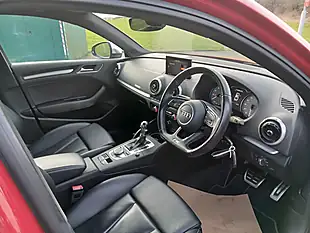Used 2017 Audi S3 S Red - Interior and Exterior details 10
