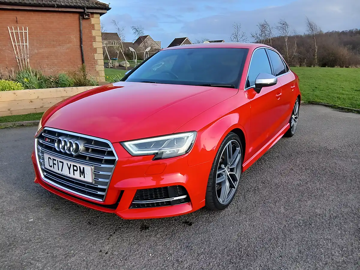 Used 2017 Audi S3 S Red - Interior and Exterior details 3