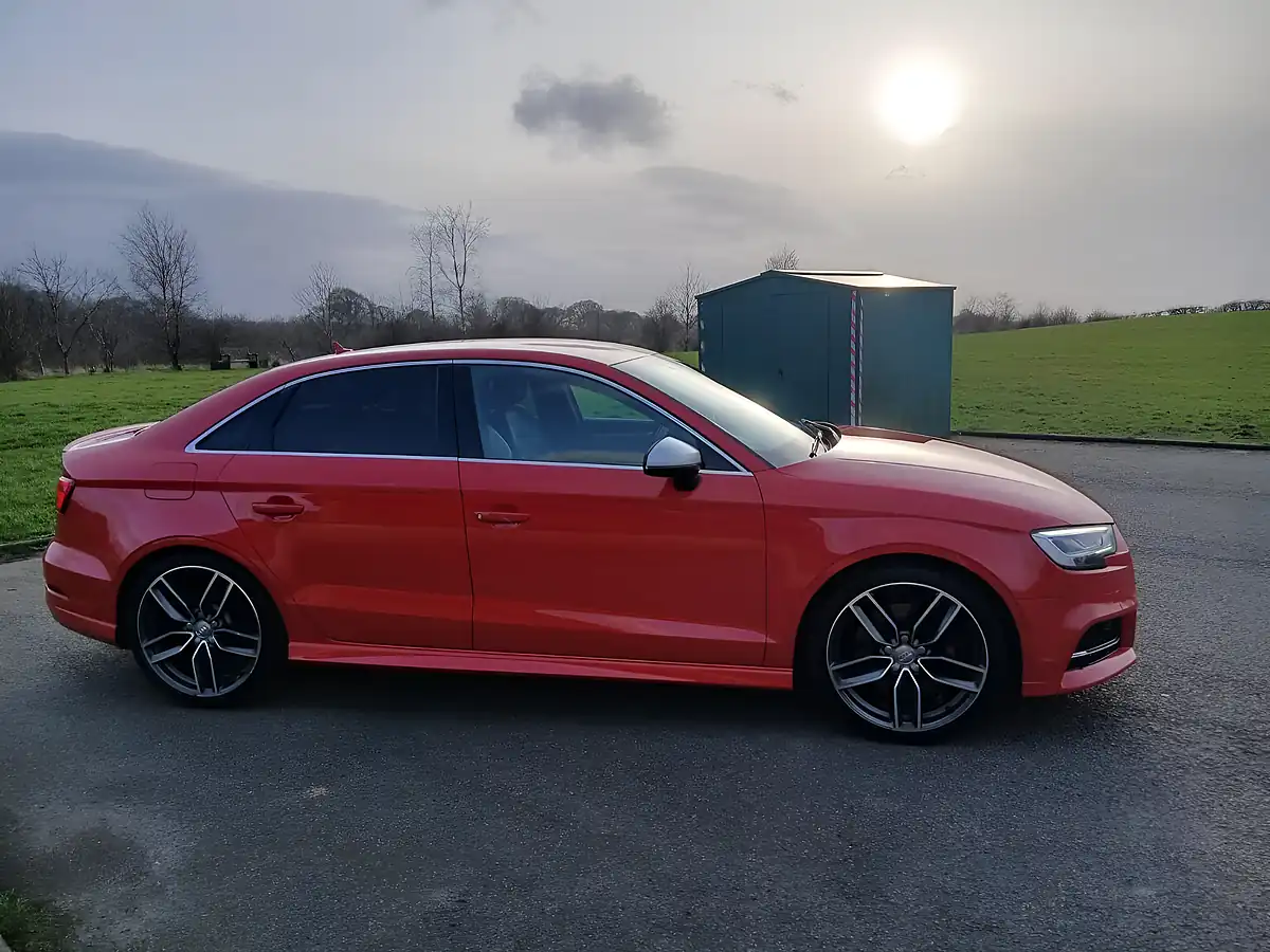 Used 2017 Audi S3 S Red - Interior and Exterior details 4