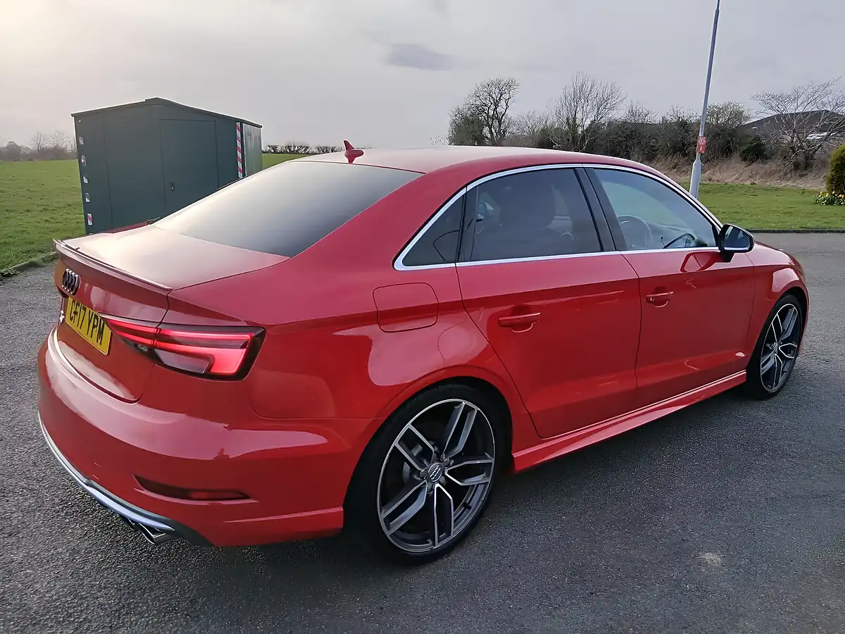 Used 2017 Audi S3 S Red - Interior and Exterior details 5