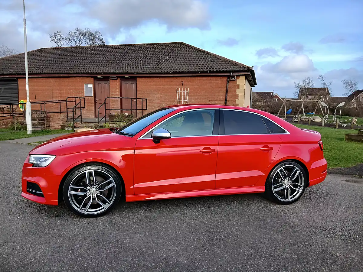 Used 2017 Audi S3 S Red - Interior and Exterior details 6