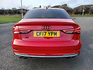 Used 2017 Audi S3 S Red - Interior and Exterior details 8