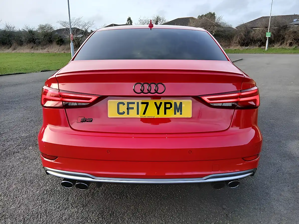 Used 2017 Audi S3 S Red - Interior and Exterior details 8
