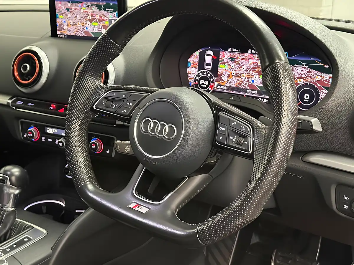 Used 2017 Audi S3 S Tronic Quattro White - Interior and Exterior details 3