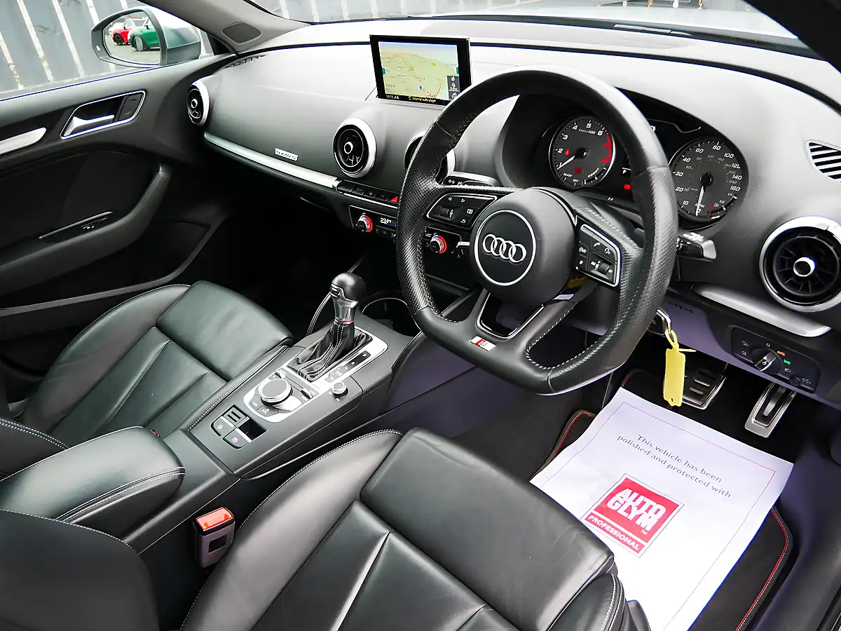Used 2017 Audi S3 Sportback Floret Silver Metallic - Interior and Exterior details 10