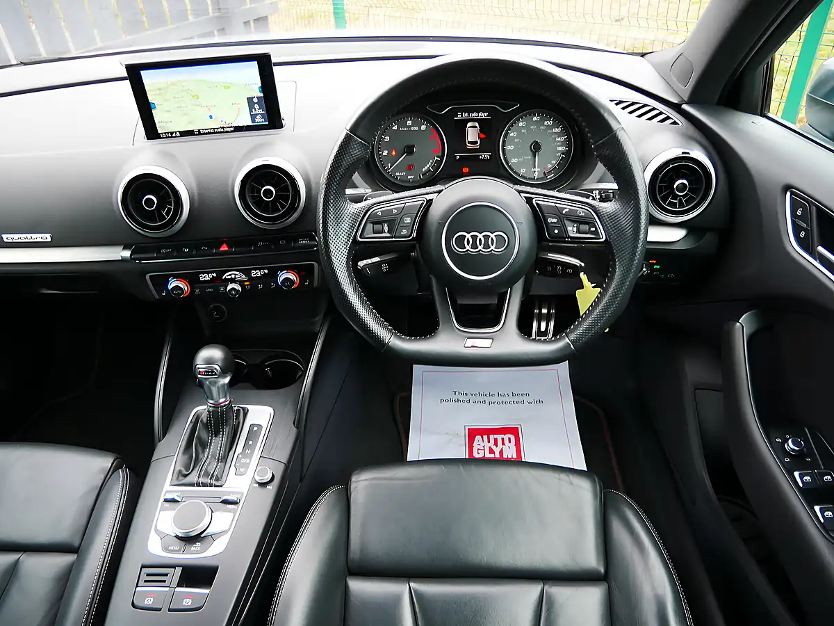 Used 2017 Audi S3 Sportback Floret Silver Metallic - Interior and Exterior details 15