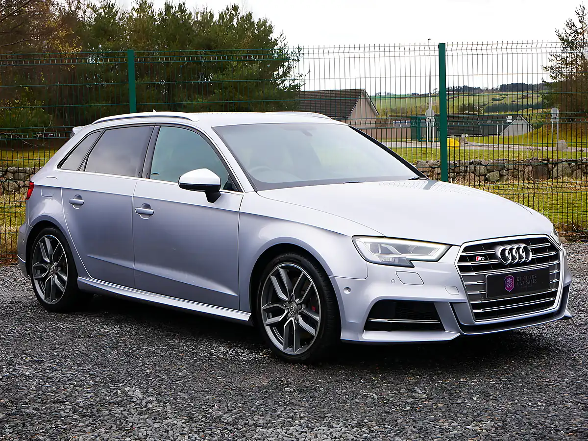 Used 2017 Audi S3 Sportback Floret Silver Metallic - Interior and Exterior details 2