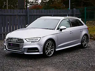 Used 2017 Audi S3 Sportback Floret Silver Metallic - Interior and Exterior details 4
