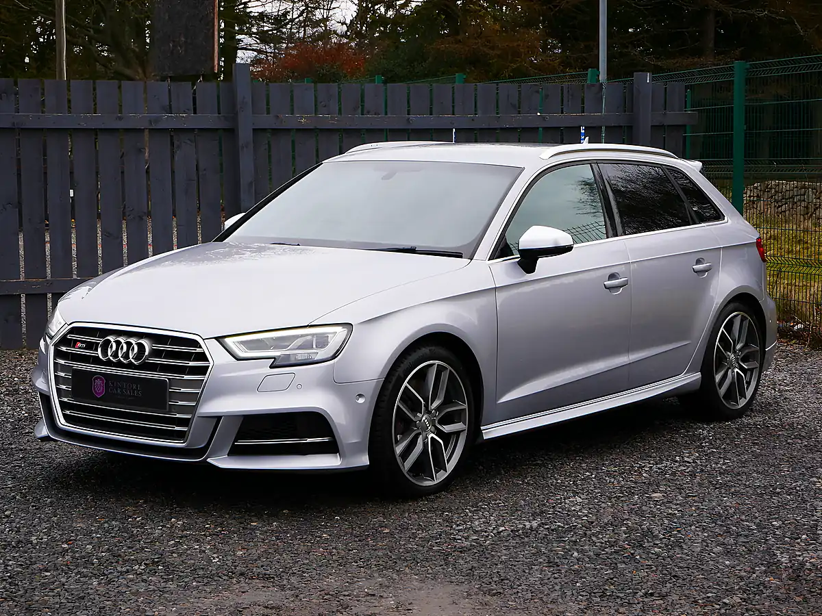 Used 2017 Audi S3 Sportback Floret Silver Metallic - Interior and Exterior details 4