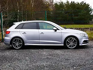 Used 2017 Audi S3 Sportback Floret Silver Metallic - Interior and Exterior details 5
