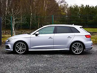 Used 2017 Audi S3 Sportback Floret Silver Metallic - Interior and Exterior details 6