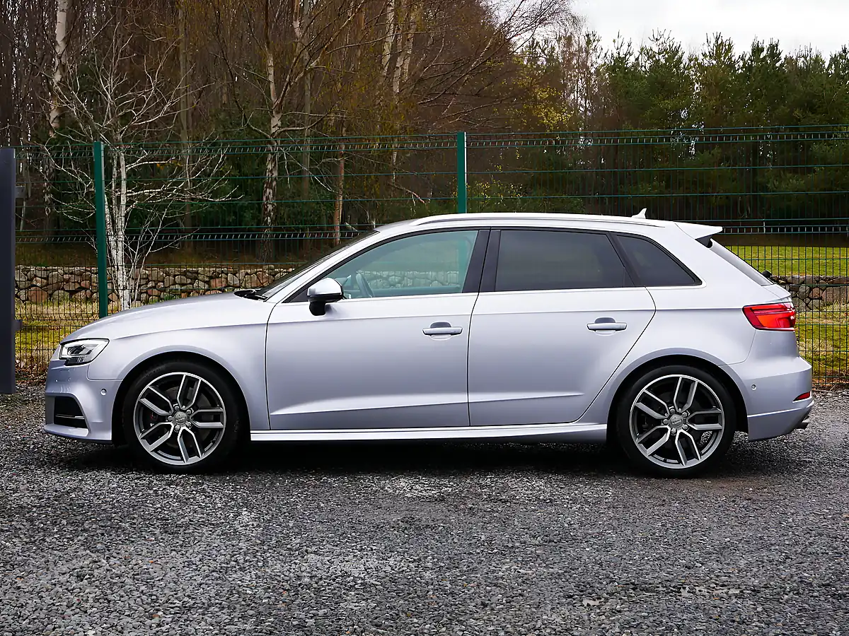 Used 2017 Audi S3 Sportback Floret Silver Metallic - Interior and Exterior details 6