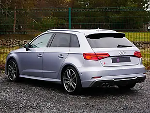 Used 2017 Audi S3 Sportback Floret Silver Metallic - Interior and Exterior details 7