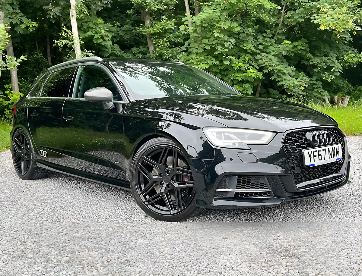 Used 2017 Audi S3 Sportback Quattro Black - Front View