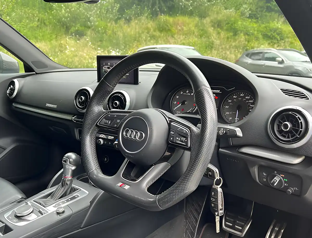 Used 2017 Audi S3 Sportback Quattro Black - Interior and Exterior details 11