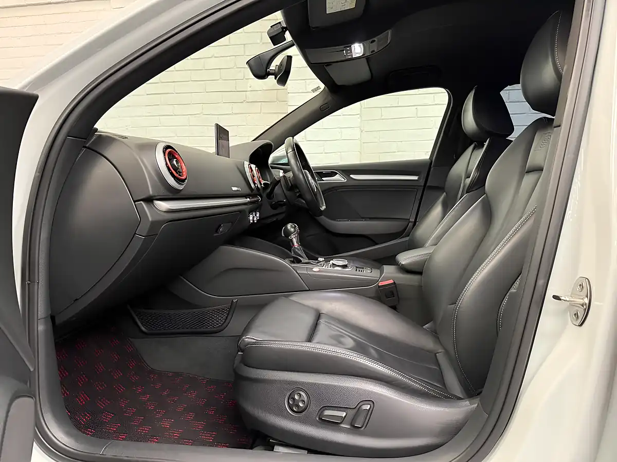 Used 2017 Audi S3 White - Interior and Exterior details 17