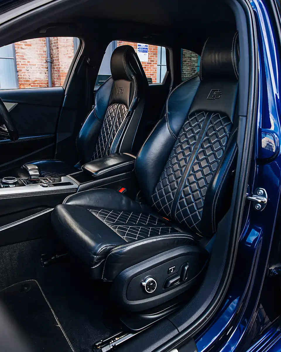 Used 2017 Audi S4 Avant Blue - Interior and Exterior details 16