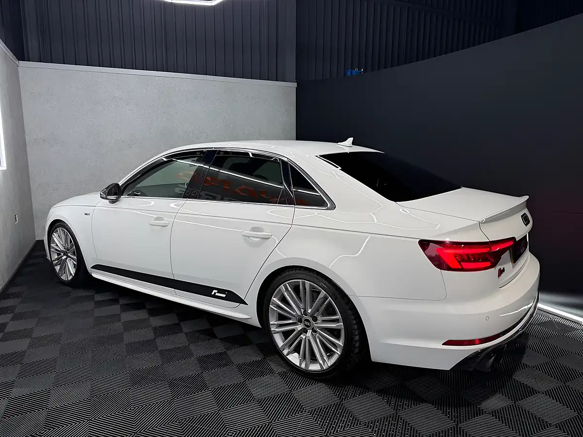 Used 2017 Audi S4 White - Interior and Exterior details 11