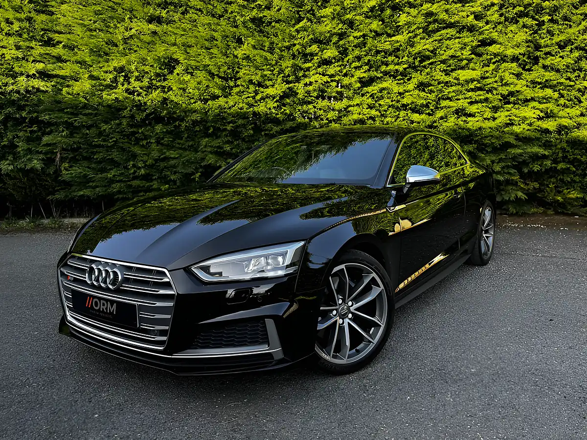 Used 2017 Audi S5 Coupe Black - Front View