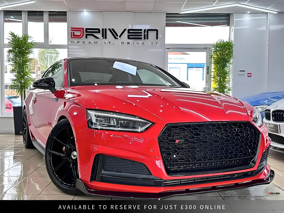 Used 2017 Audi S5 Coupe Red - Front View