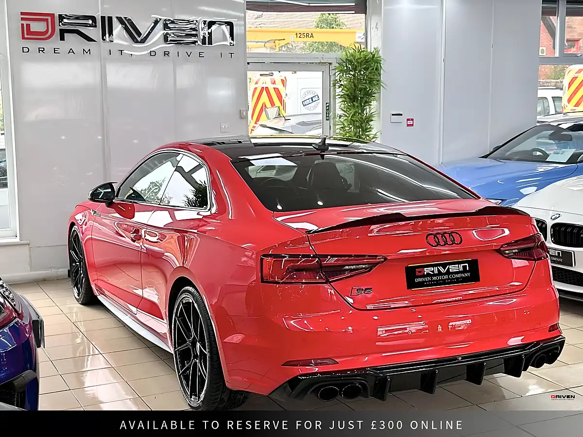 Used 2017 Audi S5 Coupe Red - Interior and Exterior details 2