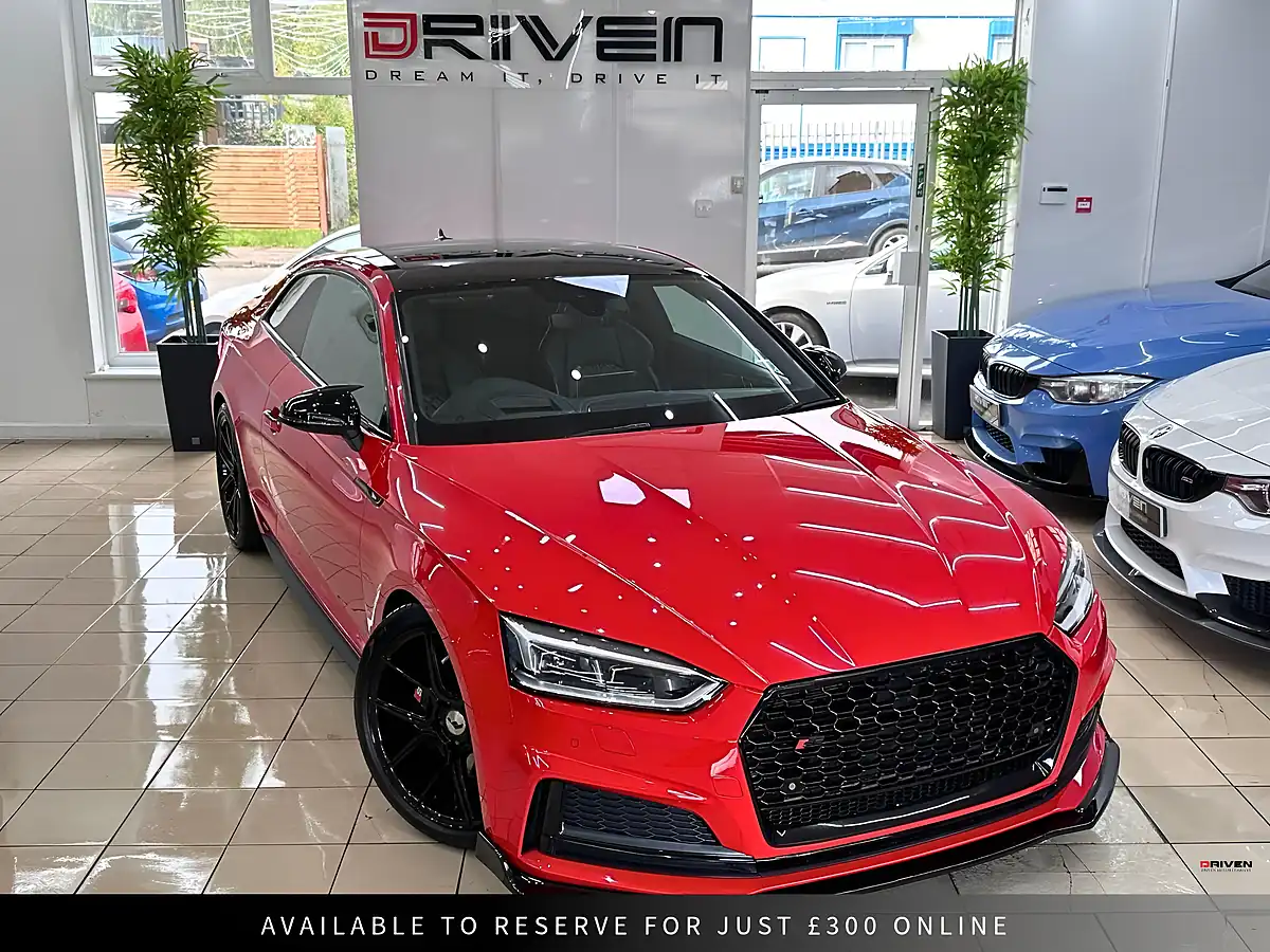 Used 2017 Audi S5 Coupe Red - Interior and Exterior details 8