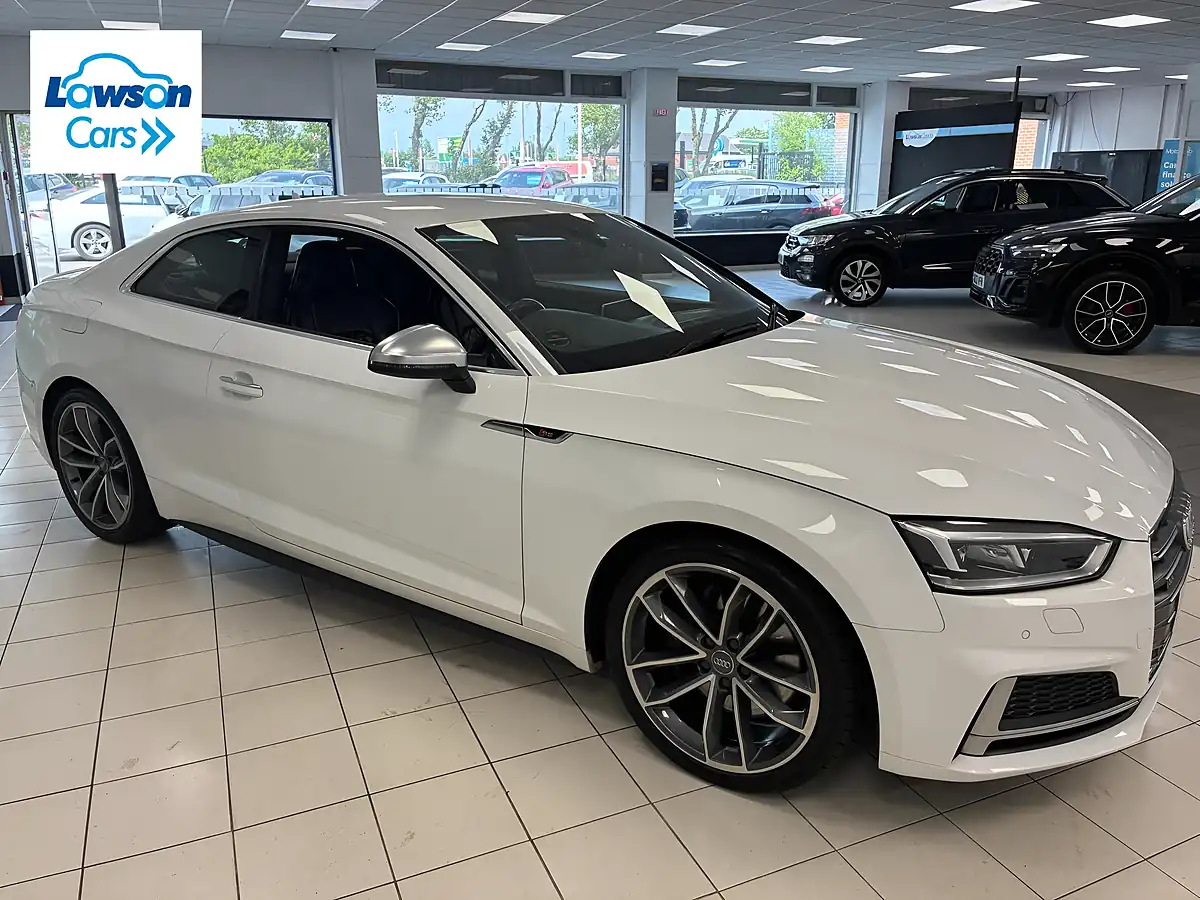 Used 2017 Audi S5 Glacier White - Interior and Exterior details 11