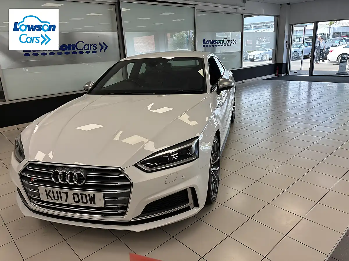 Used 2017 Audi S5 Glacier White - Interior and Exterior details 15