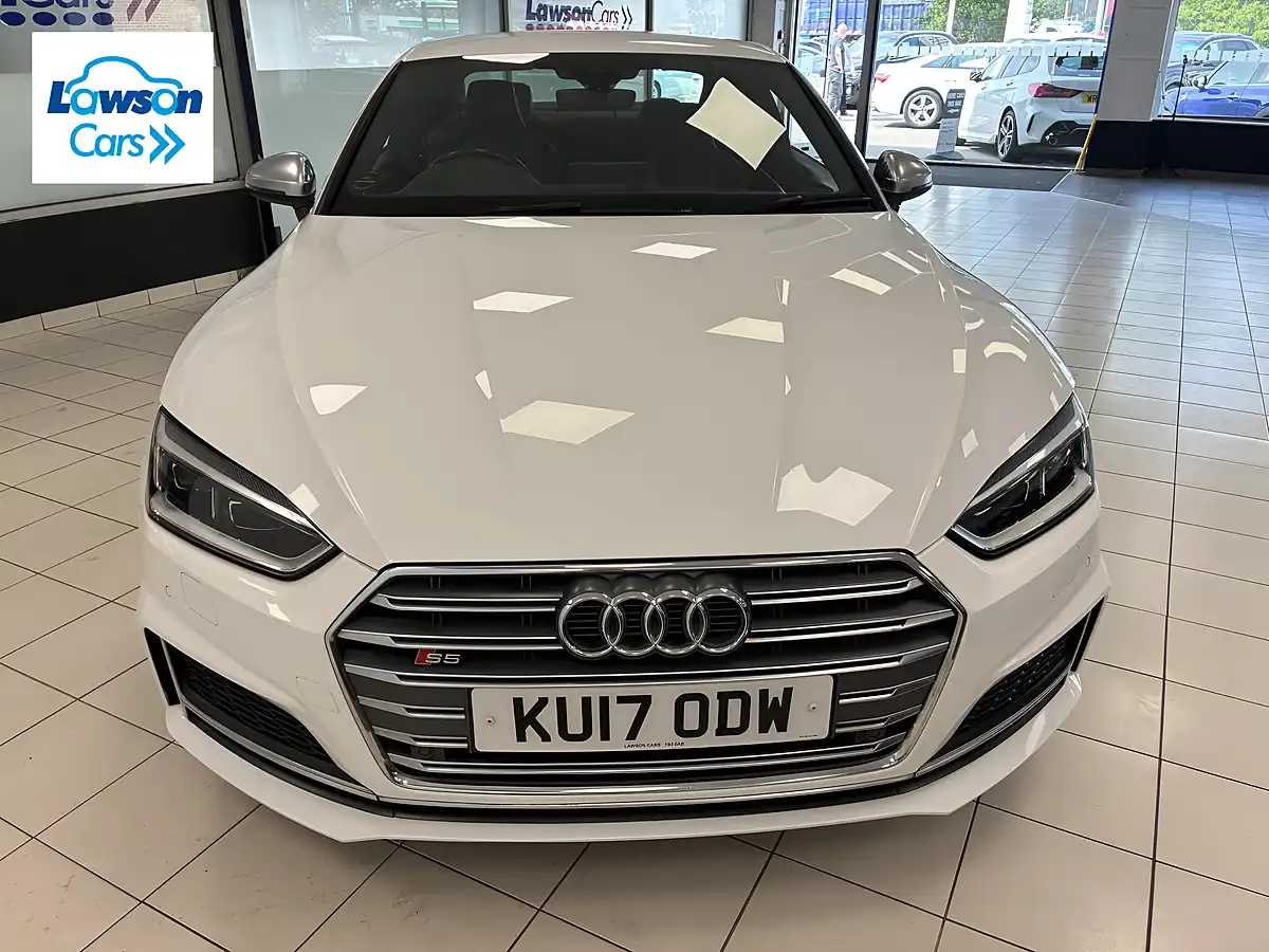 Used 2017 Audi S5 Glacier White - Interior and Exterior details 16