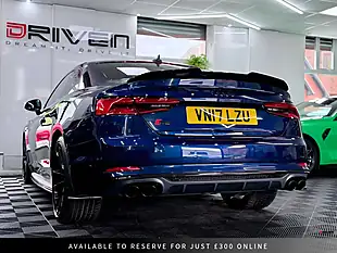 Used 2017 Audi S5 Sport Blue - Interior and Exterior details 3