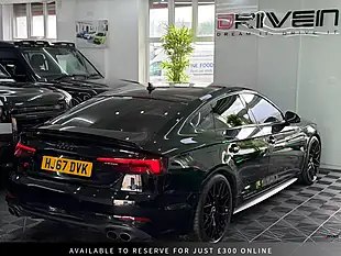 Used 2017 Audi S5 Sportback Black - Interior and Exterior details 5