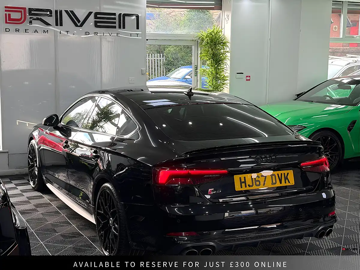 Used 2017 Audi S5 Sportback Black - Interior and Exterior details 7