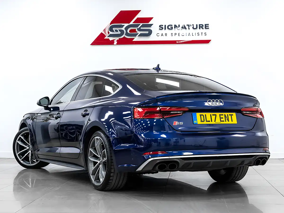 Used 2017 Audi S5 Sportback Navarra Blue - Interior and Exterior details 4
