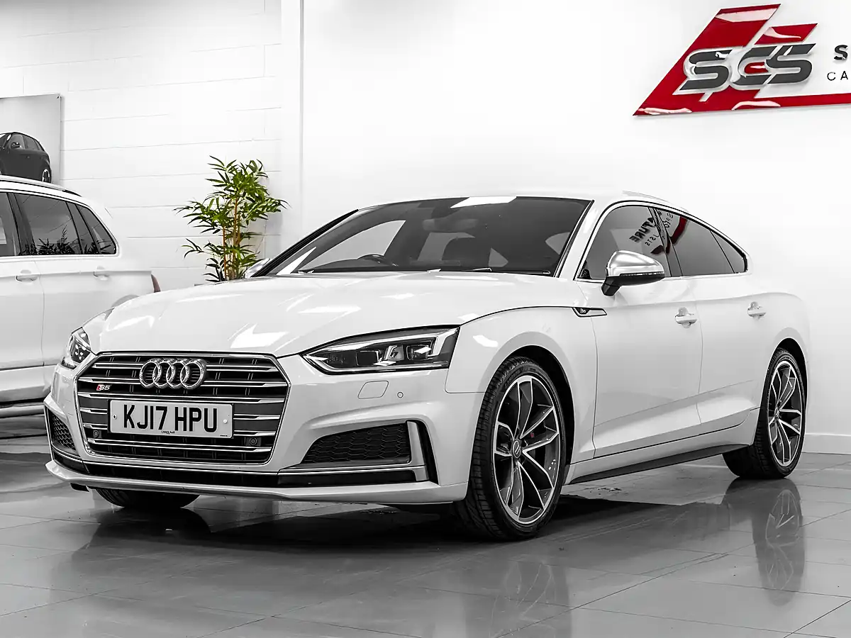 Used 2017 Audi S5 Sportback White - Interior and Exterior details 2