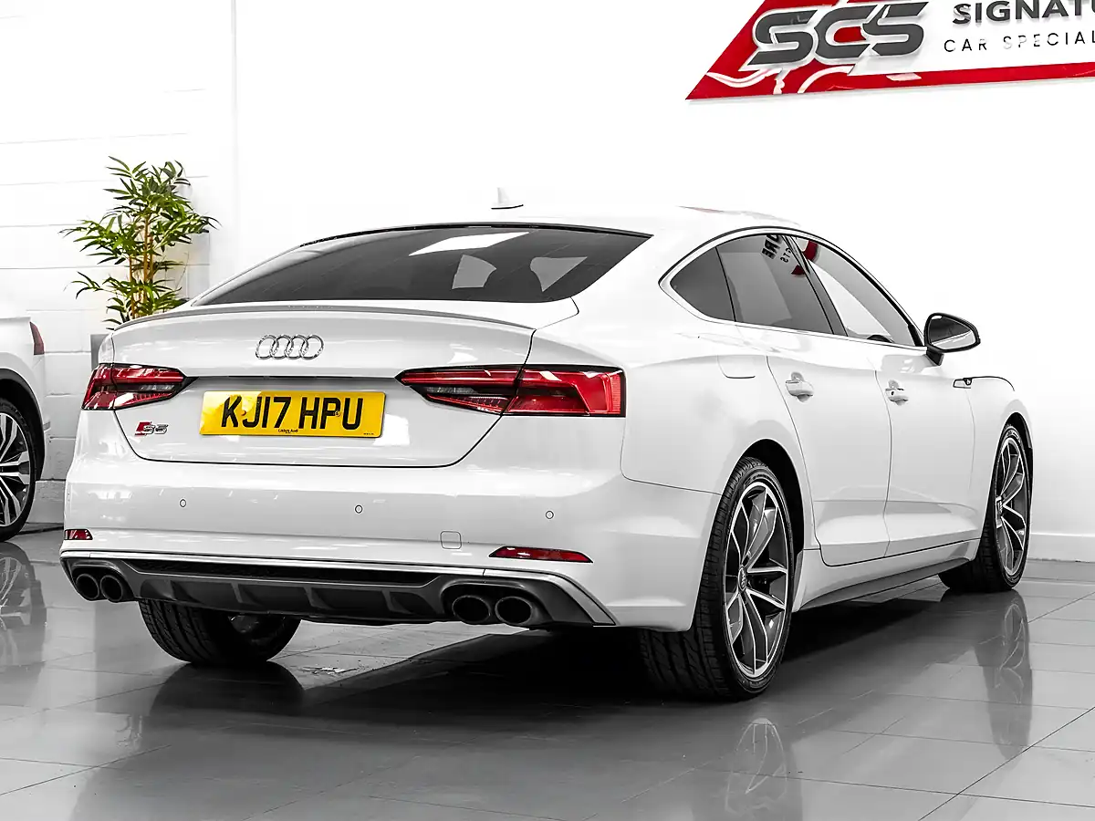 Used 2017 Audi S5 Sportback White - Interior and Exterior details 4
