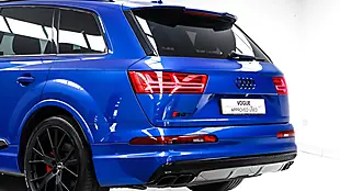 Used 2017 Audi SQ7 Blue - Interior and Exterior details 13