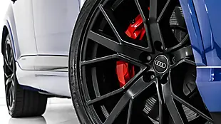 Used 2017 Audi SQ7 Blue - Interior and Exterior details 7