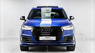 Used 2017 Audi SQ7 Blue - Interior and Exterior details 9