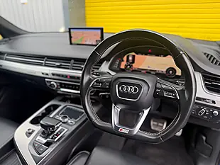 Used 2017 Audi Sq7 Blue - Interior and Exterior details 10