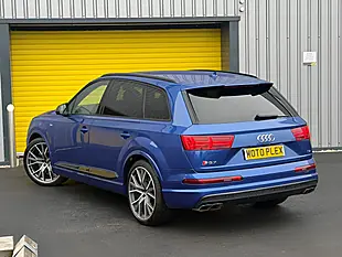 Used 2017 Audi Sq7 Blue - Interior and Exterior details 15