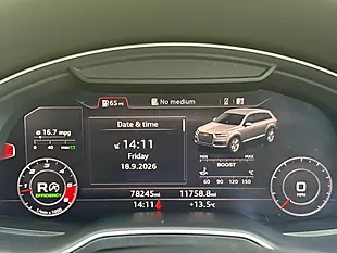 Used 2017 Audi Sq7 Blue - Interior and Exterior details 20