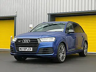 Used 2017 Audi Sq7 Blue - Interior and Exterior details 5